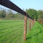 Keep Safe Fencing erected by Conservation Contractors of Devizes