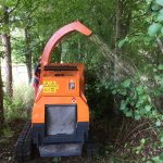 Tracked Wood Chipper