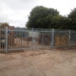 security fence and gates Westbury