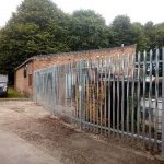 security fence and gates Westbury