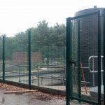 2.4 m high security fencing Blandford June 2017 