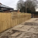 Fence project for Brackstone Builders in Worton