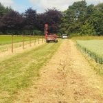 6000 m contract for stock netting fencing for new shooting enterprise near Blandford