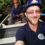 Removing fallen willows from the river at Lacock 1