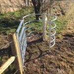 Footpath gates erected at Tidworth