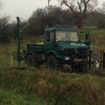 old green Unimog Dec 2018