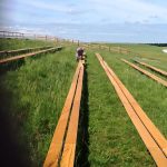 Refurbishment of viewing area at Larkhill Salisbury Plain