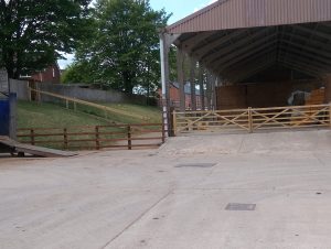 Manton Downs Racing Yard Project - five-bar gate