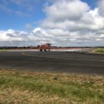 Moss Control on the Runway at Chalgrove Airfield