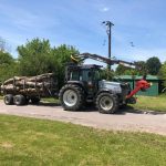 Conservation Contractors' new timber trailer