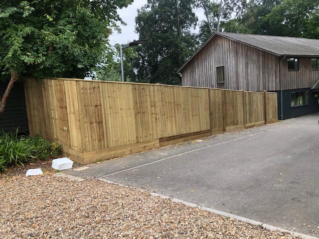 New Fenced enclosure for Appleford School
