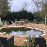 New pond dug and constructed in Marston