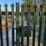 100m pallisade security fencing