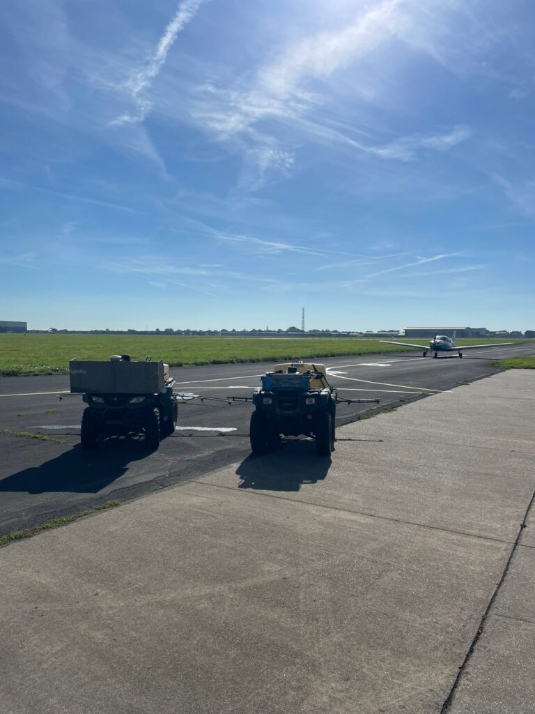 Runway clearing
