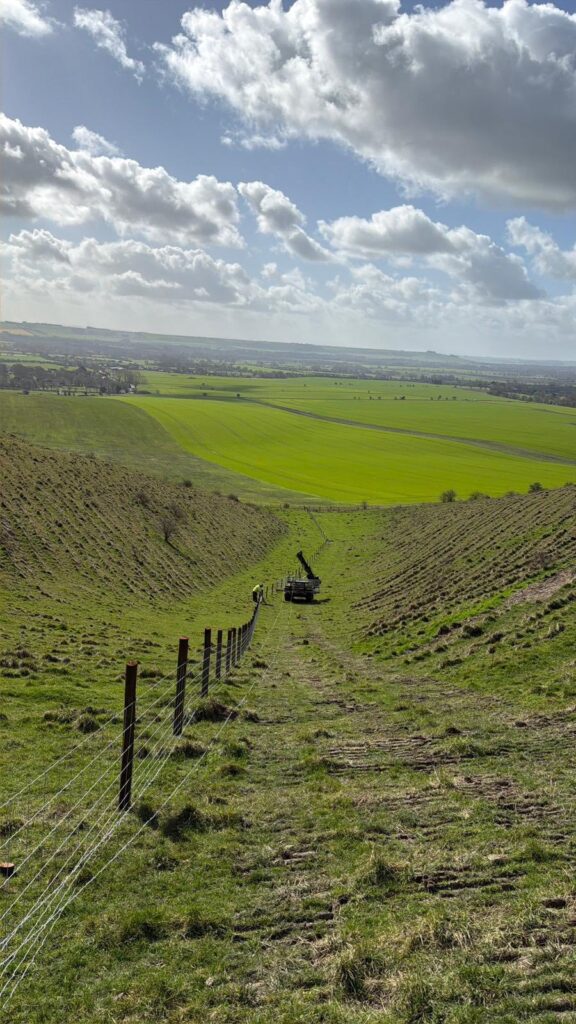 500m of Stock fence with 4 gates