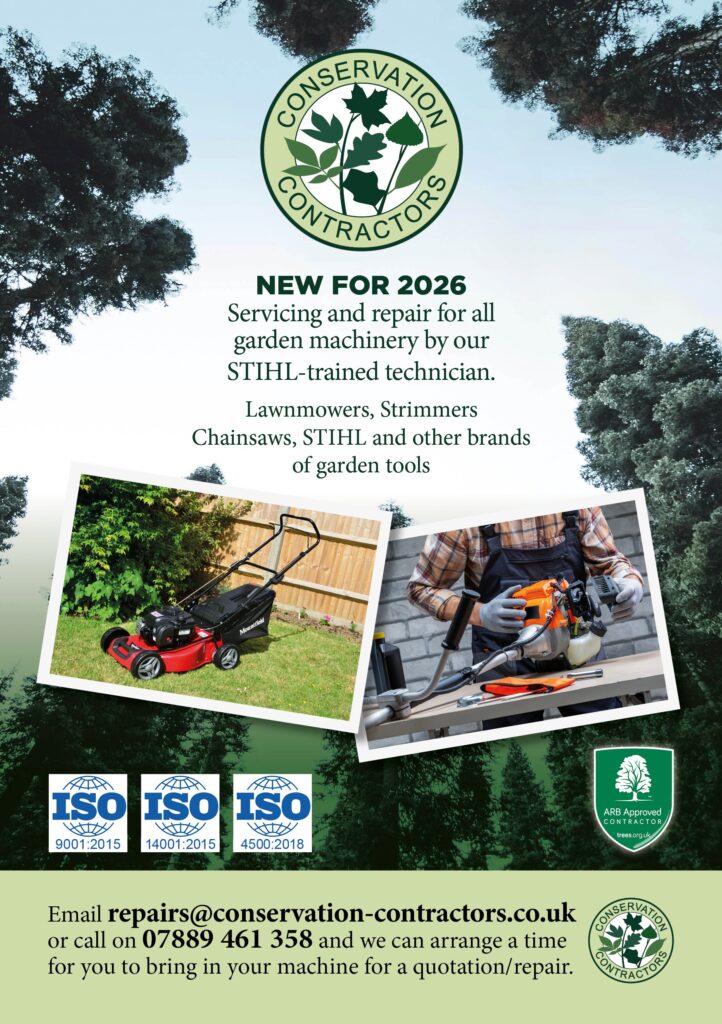 garden machinery repairs