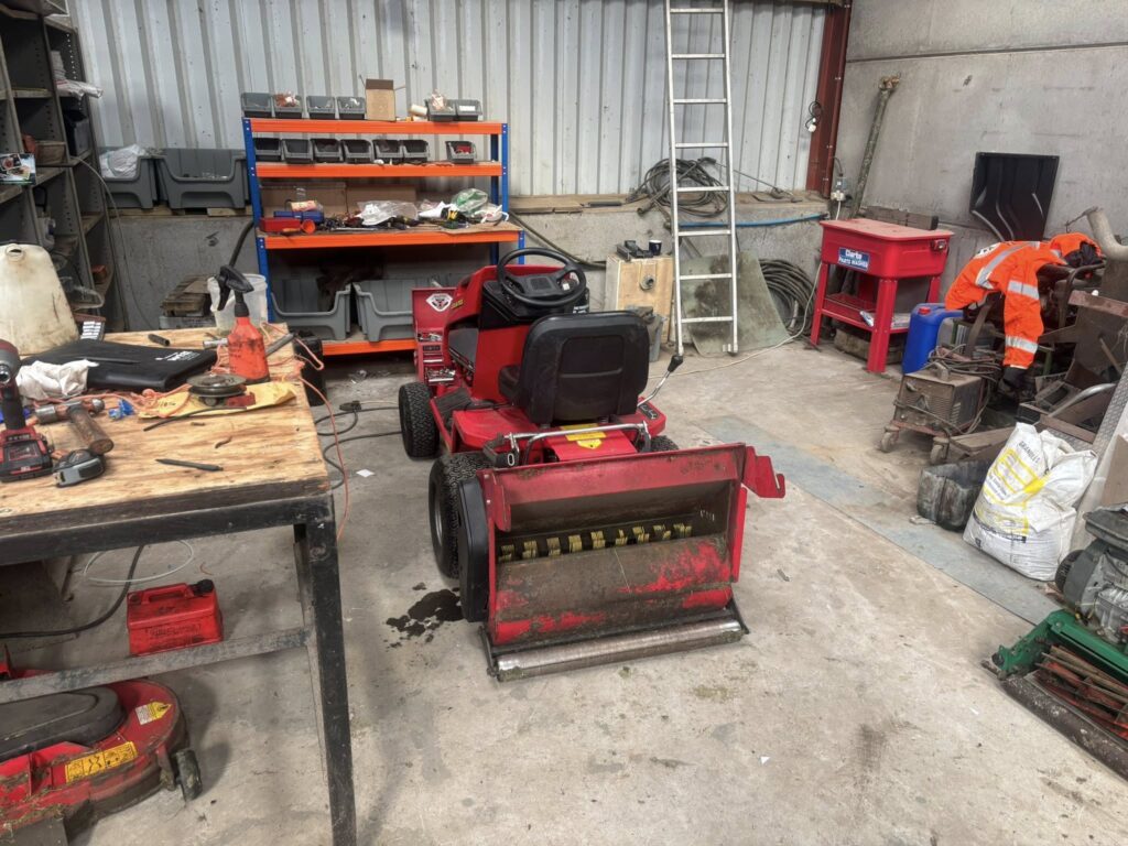 garden tool workshop repairs